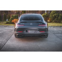 Накладка сплиттер на задний бампер на Mercedes AMG GT 53 4D Coupe